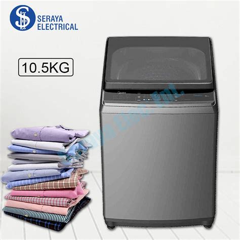 midea washing machine|Midea MA200 SERIES 10.5KG INVERTER Fully Automatic Top .